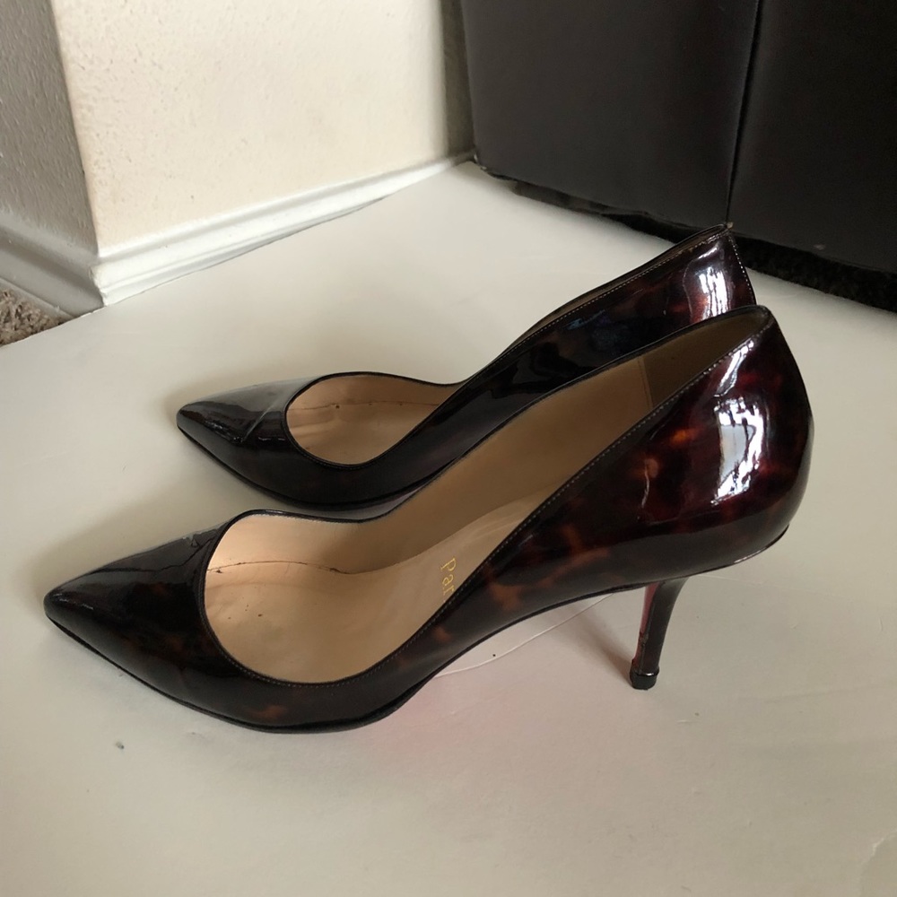 Christian Louboutin Heels Leopard Patent | 9